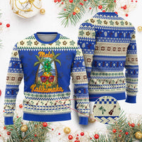 Xmas In Hawaii Ugly Christmas Sweater Mele Kalikimaka Xmas Light Pineapple - Wonder Print Shop