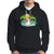 Christmas In Hawaii Hoodie Hawaiian Snowman Xmas Palm Tree At The Beach - Wonder Print Shop