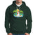 Christmas In Hawaii Hoodie Hawaiian Snowman Xmas Palm Tree At The Beach - Wonder Print Shop