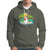 Christmas In Hawaii Hoodie Hawaiian Snowman Xmas Palm Tree At The Beach - Wonder Print Shop