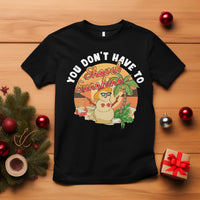 Christmas In Hawaii T Shirt Hawaiian Snowman You Don't Have To Shovel Sunshine - Wonder Print Shop