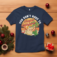 Christmas In Hawaii T Shirt Hawaiian Snowman You Don't Have To Shovel Sunshine - Wonder Print Shop
