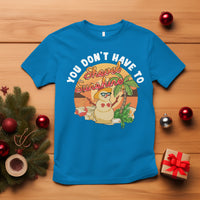 Christmas In Hawaii T Shirt Hawaiian Snowman You Don't Have To Shovel Sunshine - Wonder Print Shop