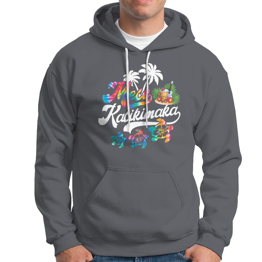 Mele Kalikimaka Tie Dye Christmas Turtle Hoodie - Wonder Print Shop
