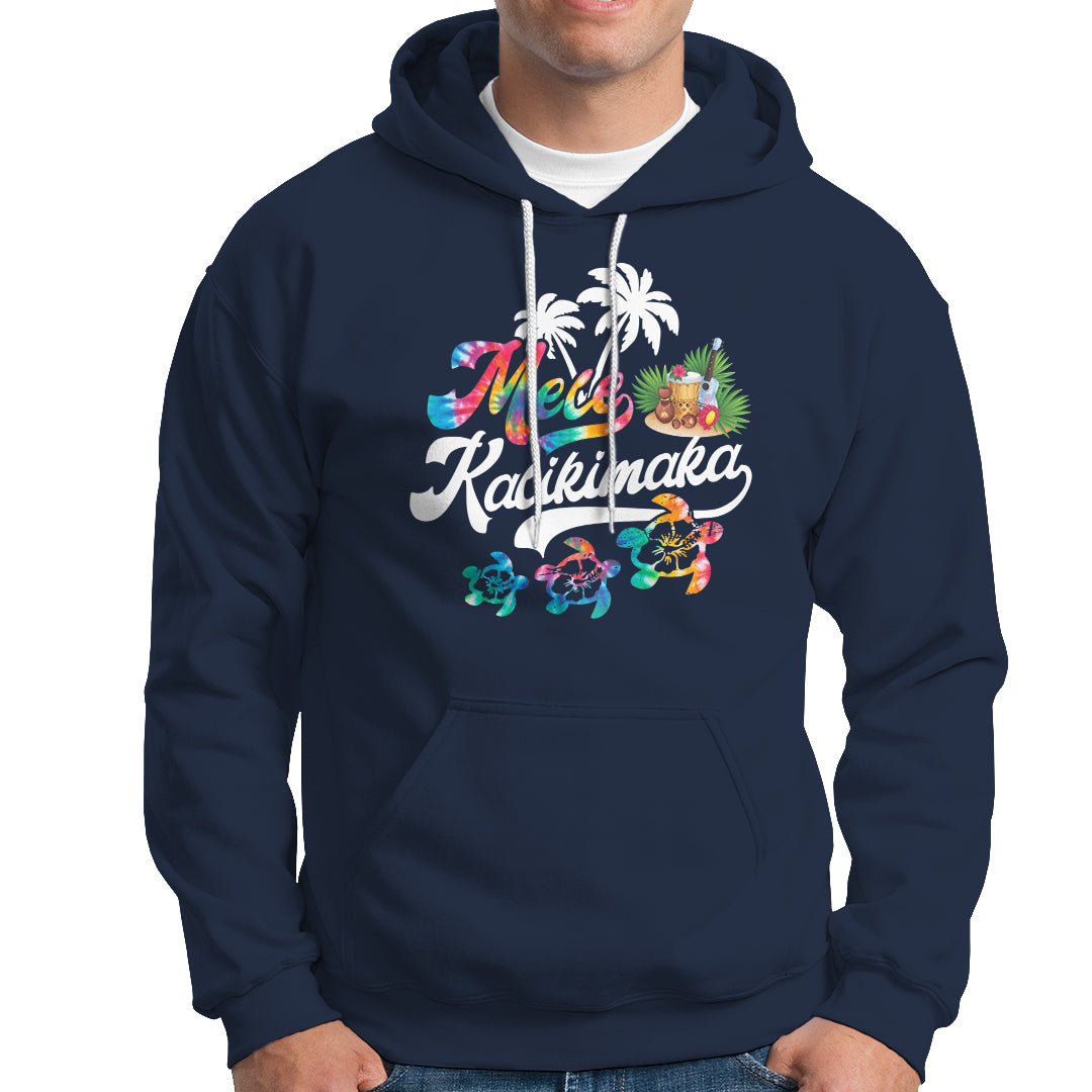 Mele Kalikimaka Tie Dye Christmas Turtle Hoodie - Wonder Print Shop