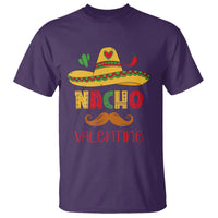 Valentine's Day T Shirt Funny Nacho Love Mexican Sombraro - Wonder Print Shop
