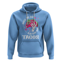 Valentine's Day Hoodie Roses Are Red Blah Skeleton Tacos Funny Food Lover - Wonder Print Shop