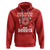 Valentine's Day Hoodie Roses Are Red Blah Donut Funny Food Lover - Wonder Print Shop