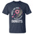 Valentine's Day T Shirt Roses Are Red Blah Skeleton Donut Funny Food Lover - Wonder Print Shop