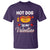 Valentine's Day T Shirt Cute Hot-Dog Is My Valentine Food Lover - Wonder Print Shop