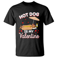 Valentine's Day T Shirt Funny Dachshund Hot-Dog Is My Valentine - Wonder Print Shop