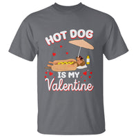 Valentine's Day T Shirt Funny Dachshund Hot-Dog Is My Valentine - Wonder Print Shop