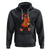 Valentine's Day Hoodie Heart Hot Dog Cute Sausage Bun Food Lover - Wonder Print Shop