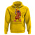 Valentine's Day Hoodie Heart Hot Dog Cute Sausage Bun Food Lover - Wonder Print Shop