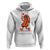 Valentine's Day Hoodie Heart Hot Dog Cute Sausage Bun Food Lover - Wonder Print Shop
