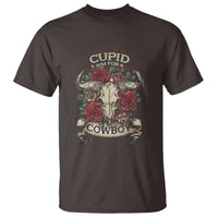 Valentine's Day T Shirt Cupid Aim For  A Cowboy Western - Wonder Print Shop