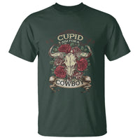 Valentine's Day T Shirt Cupid Aim For  A Cowboy Western - Wonder Print Shop