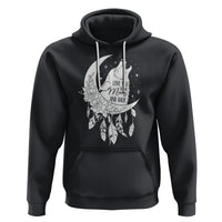 Valentine's Day Hoodie Love You To The Moon And Back Wolf - Wonder Print Shop