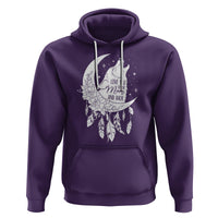 Valentine's Day Hoodie Love You To The Moon And Back Wolf - Wonder Print Shop