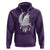 Valentine's Day Hoodie Love You To The Moon And Back Wolf - Wonder Print Shop