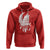 Valentine's Day Hoodie Love You To The Moon And Back Wolf - Wonder Print Shop
