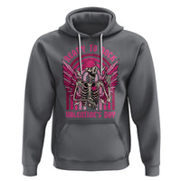 Skeleton Ready To Rock Valentine's Day Hoodie - Wonder Print Shop