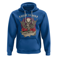 Skeleton Ready To Rock Valentine's Day Hoodie - Wonder Print Shop