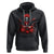 Valentine's Day Hoodie Cool Skeleton Drummer Rock Lover - Wonder Print Shop