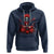 Valentine's Day Hoodie Cool Skeleton Drummer Rock Lover - Wonder Print Shop