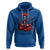 Valentine's Day Hoodie Cool Skeleton Drummer Rock Lover - Wonder Print Shop