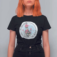 Anti Valentine T Shirt For Women It's Cold Outside Like My Heart Skeleton Single Day - Wonder Print Shop
