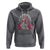 Anti Valentine's Day Hoodie It's Cold Outside Like My Heart Skeleton - Wonder Print Shop