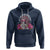 Anti Valentine's Day Hoodie It's Cold Outside Like My Heart Skeleton - Wonder Print Shop