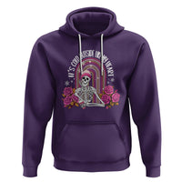 Anti Valentine's Day Hoodie It's Cold Outside Like My Heart Skeleton - Wonder Print Shop