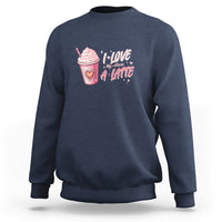 Valentine's Day Sweatshirt I Love My Class A Latte Teacher Coffee Lover - Wonder Print Shop