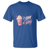 Valentine's Day T Shirt I Love My Class A Latte Teacher Coffee Lover - Wonder Print Shop