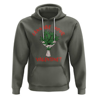 Cannabe Your Valentine 420 Cannabis Bouquet Marijuana Weed Flower Hoodie - Wonder Print Shop
