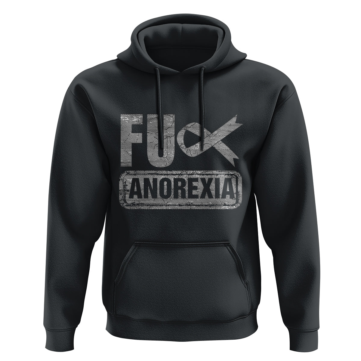 Anorexia Awareness FU Eating Disorders Hoodie - Wonder Print Shop
