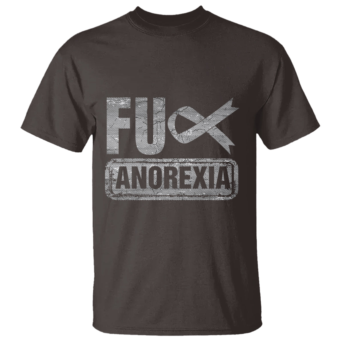 Anorexia Awareness FU Eating Disorders T Shirt - Wonder Print Shop