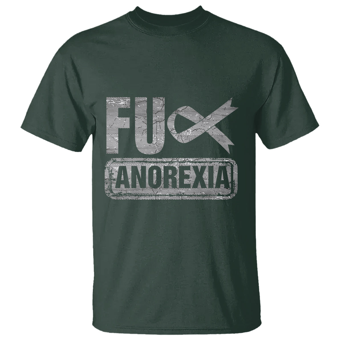 Anorexia Awareness FU Eating Disorders T Shirt - Wonder Print Shop