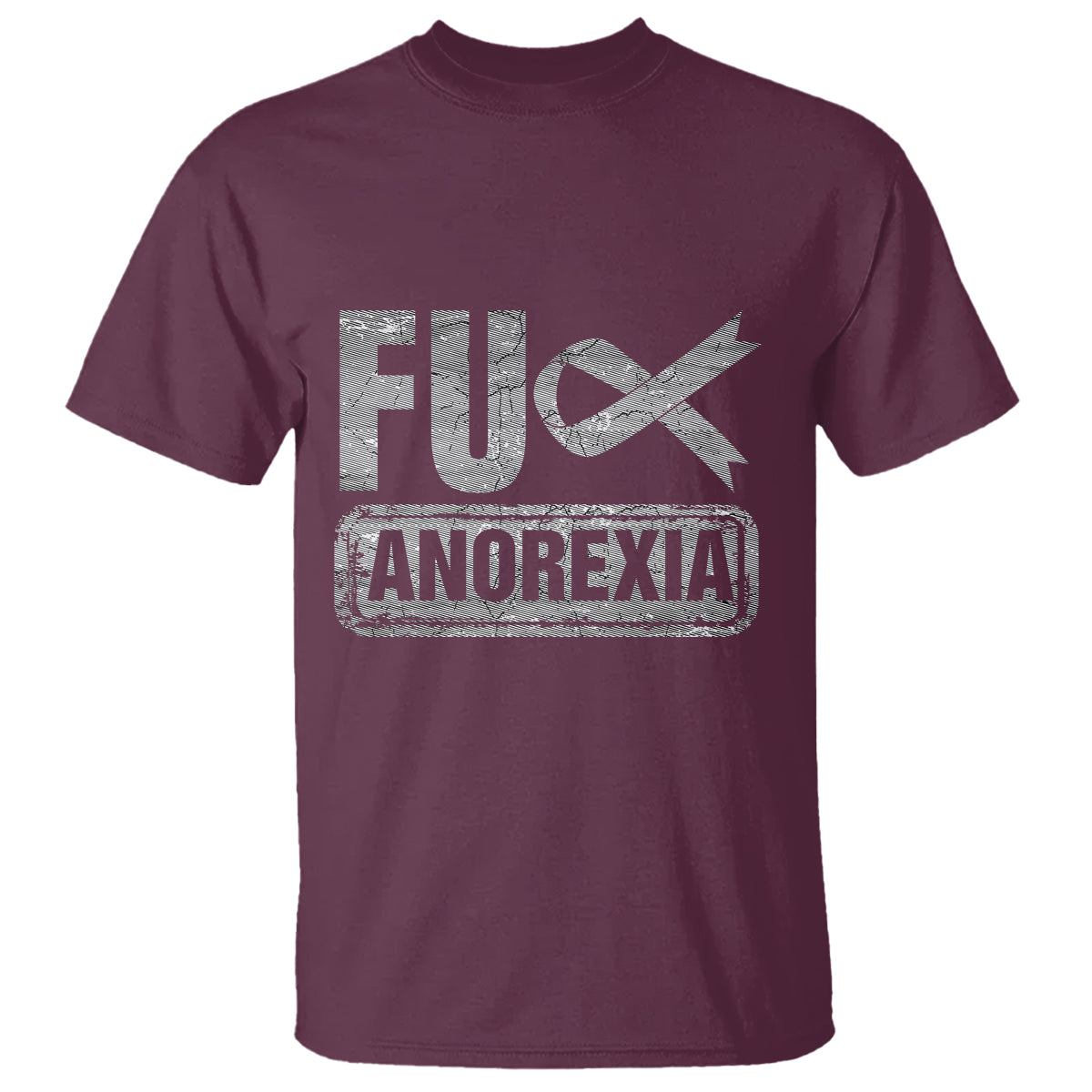 Anorexia Awareness FU Eating Disorders T Shirt - Wonder Print Shop