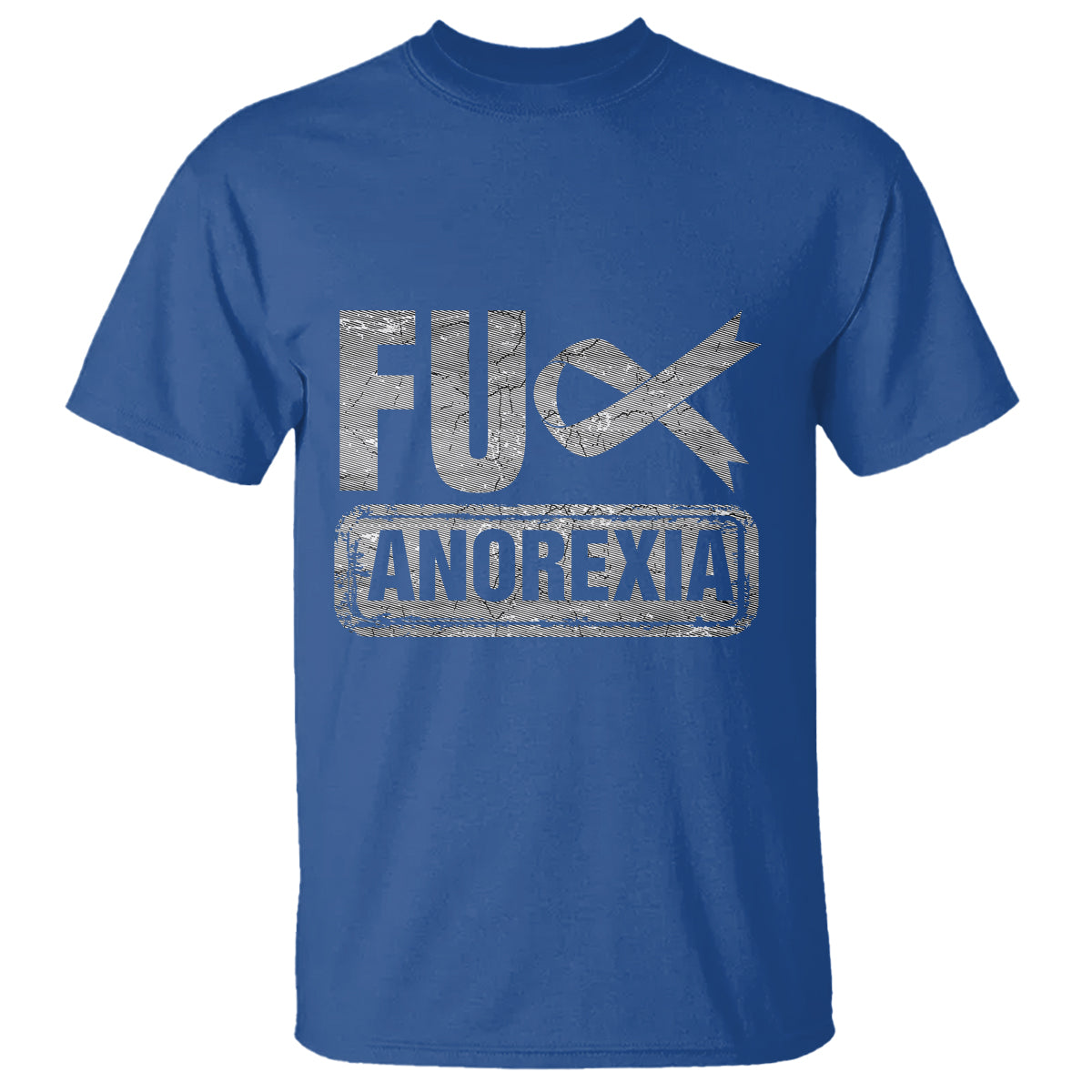 Anorexia Awareness FU Eating Disorders T Shirt - Wonder Print Shop