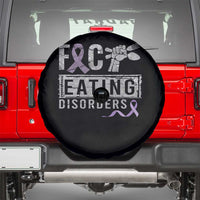 Anorexia Awareness Spare Tire Cover FxxK Eating Disorders Purple Ribbon