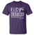Anorexia Awareness T Shirt FxxK Eating Disorders Purple Ribbon - Wonder Print Shop