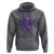 FxxK Anorexia Eating Disorder Purple Ribbon Mental Health Awareness Hoodie - Wonder Print Shop