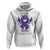 FxxK Anorexia Eating Disorder Purple Ribbon Mental Health Awareness Hoodie - Wonder Print Shop