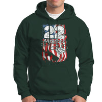 PTSD Hoodie 22 Veterans A Day Veteran Suicide Awareness - Wonder Print Shop