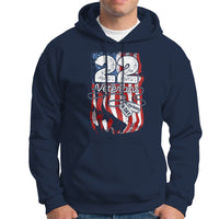 PTSD Hoodie 22 Veterans A Day Veteran Suicide Awareness - Wonder Print Shop