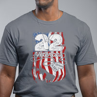 PTSD T Shirt 22 Veterans A Day Veteran Suicide Awareness - Wonder Print Shop