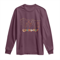Mental Health School Psychologist Counselor Long Sleeve Shirt